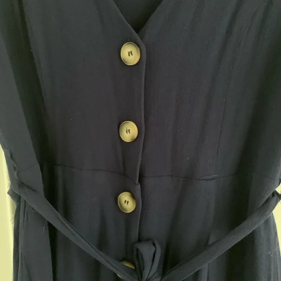 Flattering blue midi dress - Picture 6 of 7